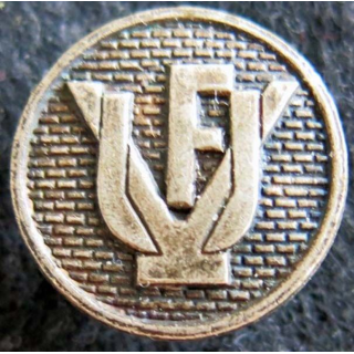UVF : Insigne métallique en réduction de l'union des veuves de France 20 mm Mourgeon Paris