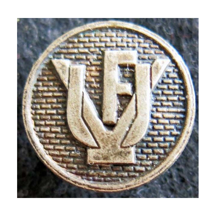 UVF : Insigne métallique en réduction de l'union des veuves de France 20 mm Mourgeon Paris