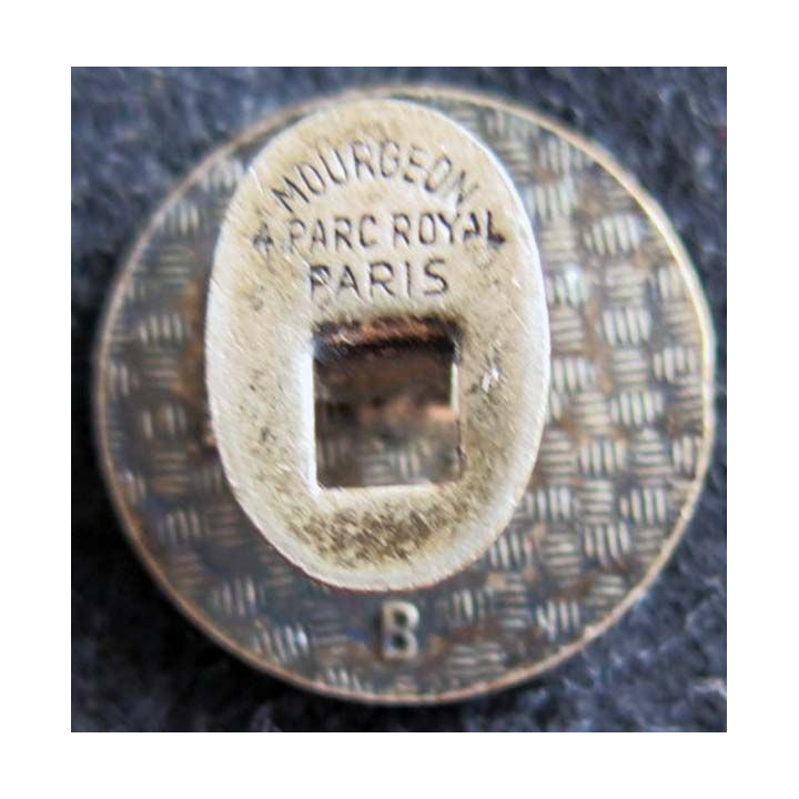 UVF : Insigne métallique en réduction de l'union des veuves de France 20 mm Mourgeon Paris