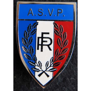 POLICE : insigne métallique des agents de surveillance de la voie publique ASVP