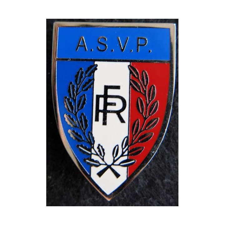 POLICE : insigne métallique des agents de surveillance de la voie publique ASVP