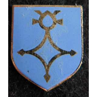GENDARMERIE : Écu gendarmerie des territoires du Sud Algérien en émail