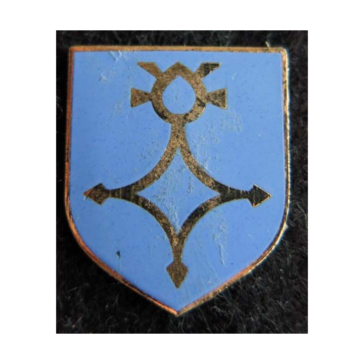 GENDARMERIE : Écu gendarmerie des territoires du Sud Algérien en émail