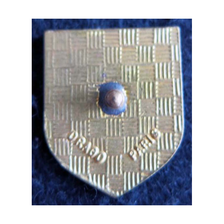 GENDARMERIE : Écu de la 12° légion de gendarmerie mobile du Maroc de fabrication Drago Paris retirage