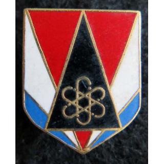 GENDARMERIE : Écu du groupement spécial de sécurité gendarmerie mobile Arthus Bertrand (AB) G. 2893