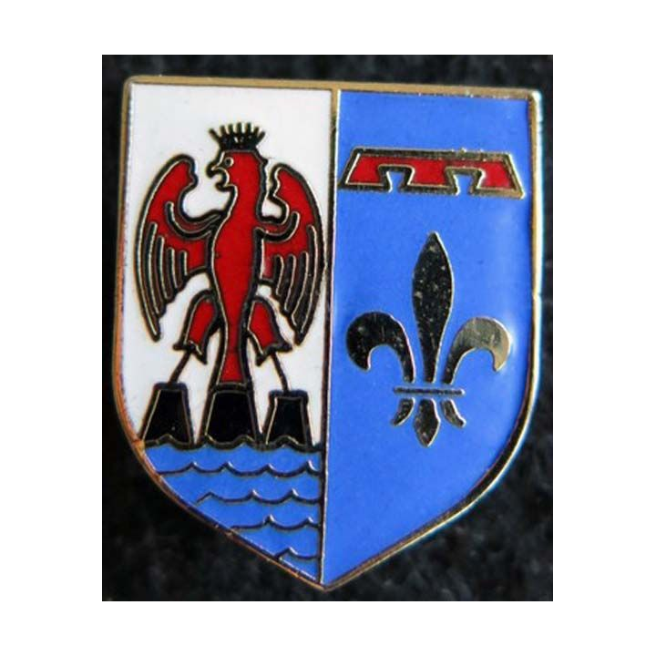 GENDARMERIE : Écu de Gendarmerie de la CCRG Provence Côte d'Azur AB (Arthus Bertrand) en émail