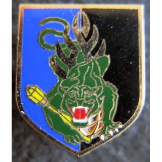GENDARMERIE : Écu du centre national entraînement des forces de gendarmerie Delsart GN. 0051