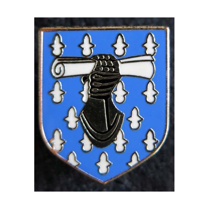 GENDARMERIE : Écu du commandement des écoles et des formations gendarmerie nationale Delsart G. 2150