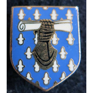 GENDARMERIE : Écu du commandement des écoles et des formations gendarmerie nationale Delsart H. 2150