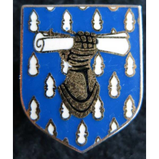 GENDARMERIE : Écu du commandement des écoles et des formations gendarmerie nationale Drago