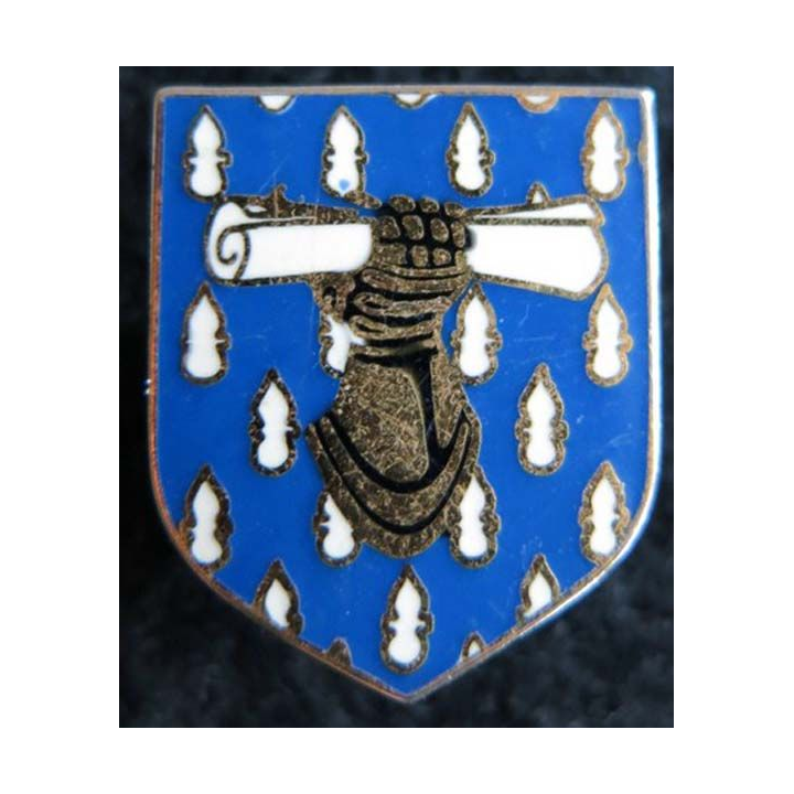 GENDARMERIE : Écu du commandement des écoles et des formations gendarmerie nationale Drago