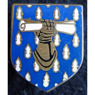 GENDARMERIE : Écu du commandement des écoles et des formations gendarmerie nationale Drago Paris