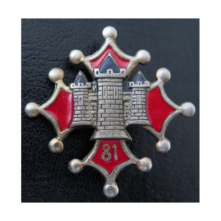 81° régiment d'infanterie RI Drago Paris H. 111 tour croix Languedoc