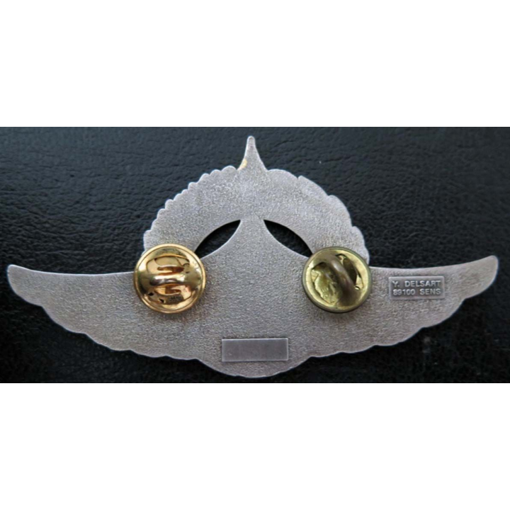 INFANTERIE : insigne métallique de brevet de tireur ERYX de fabrication Delsart