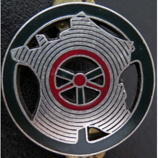 insigne moniteur de conduite automobile CT1 argent 