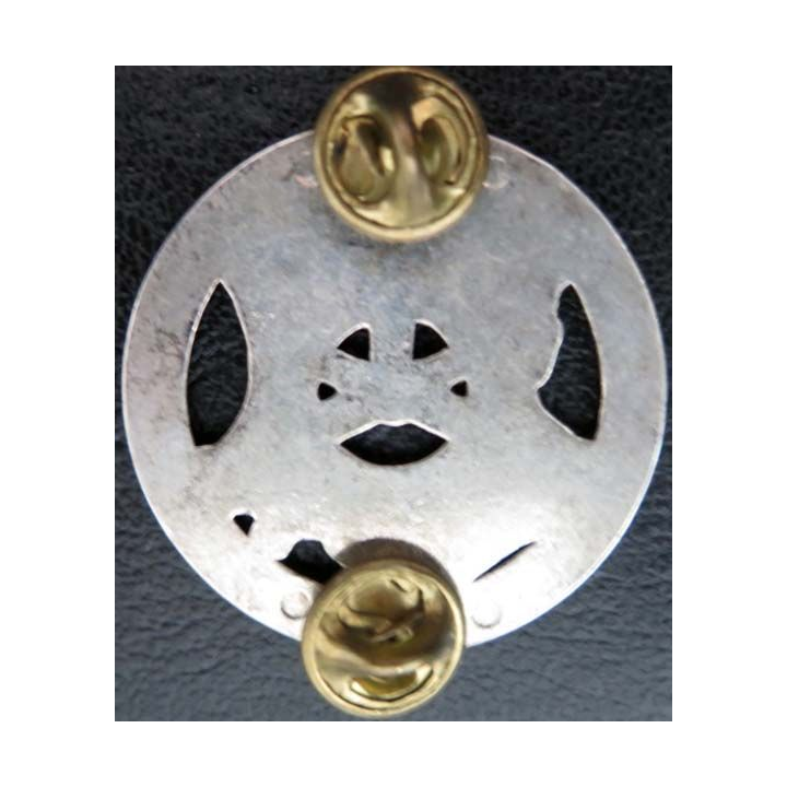 insigne moniteur de conduite automobile CT1 argent 
