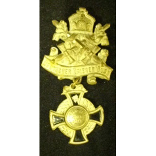 ALLEMAGNE : MÉDAILLE DE LA FÉDÉRATION MILITAIRE VILLE DE HOLLEN
