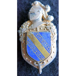 GENDARMERIE : insigne métallique du commandement de circonscription régionale de gendarmerie de CHAMPAGNE A. Bertrand H. 696