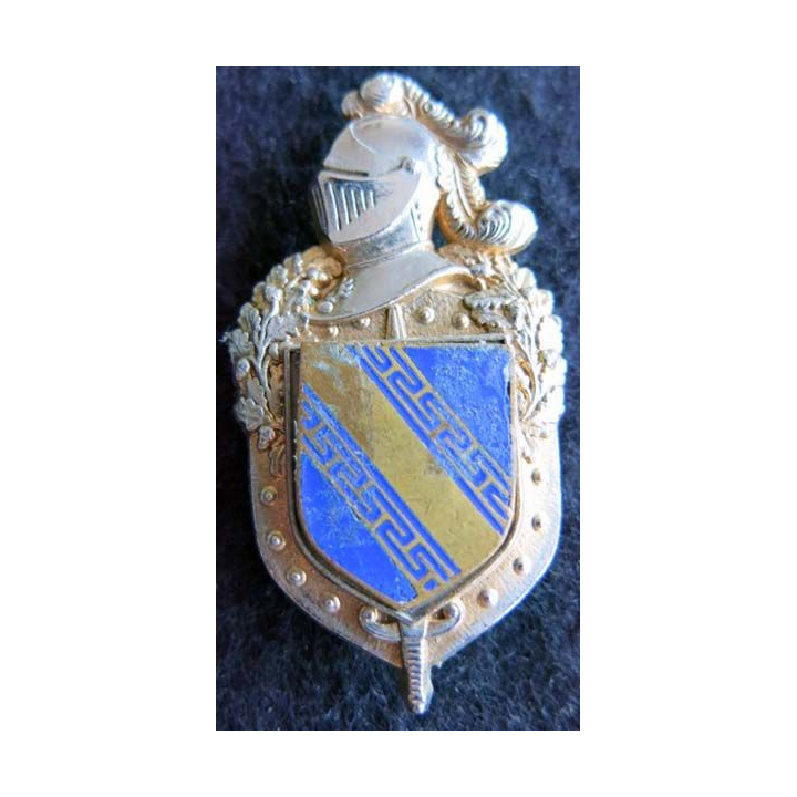 GENDARMERIE : insigne métallique du commandement de circonscription régionale de gendarmerie de CHAMPAGNE A. Bertrand H. 696