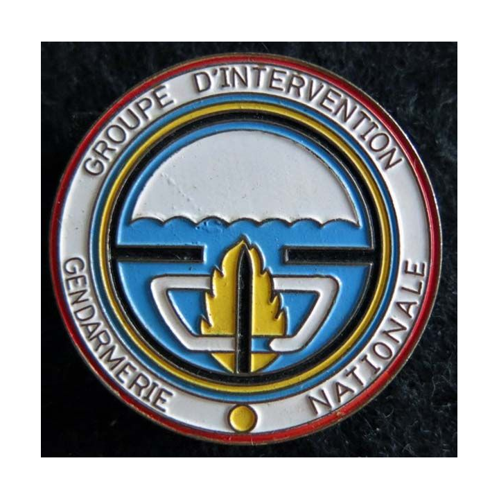 GENDARMERIE GIGN : insigne du Groupe d'intervention de la gendarmerie nationale de fabrication CEC ID PREMIER