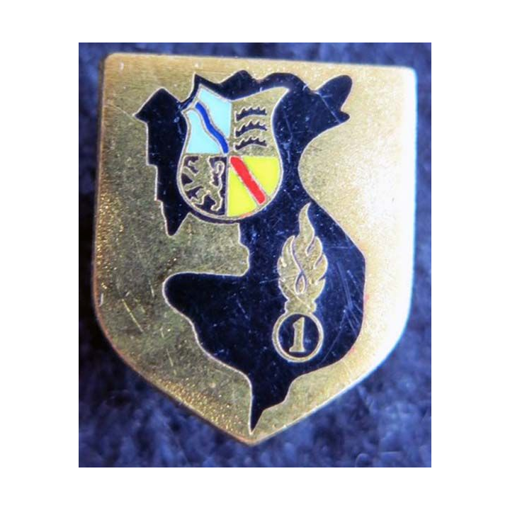GENDARMERIE : Écu de la 1° légion garde républicaine de marche Drago Paris sans écrou