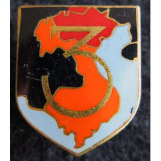 GENDARMERIE : Écu de la 3° légion garde républicaine de marche Drago Paris sans écrou