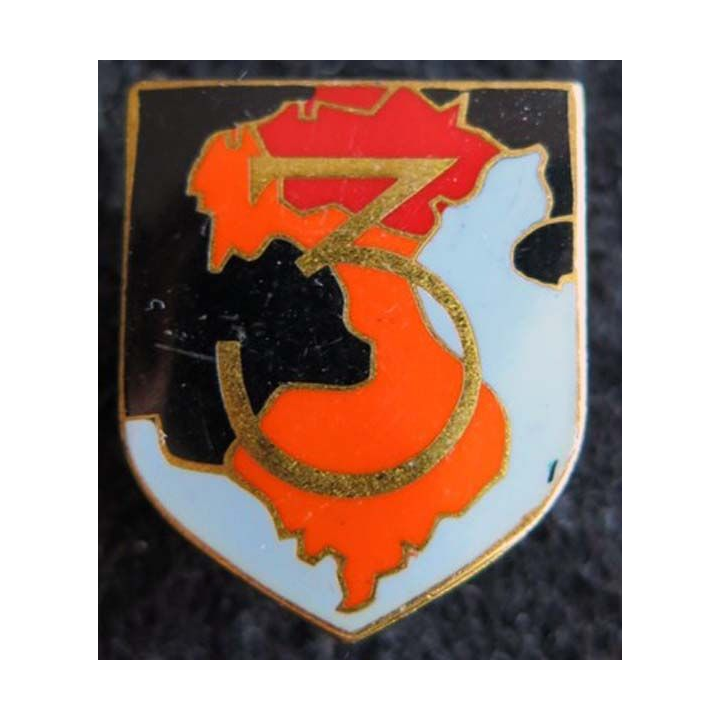 GENDARMERIE : Écu de la 3° légion garde républicaine de marche Drago Paris sans écrou