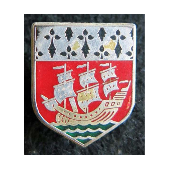 GENDARMERIE : Écu de la CCRG Pays de la Loire Delsart G. 2178 sans écrou