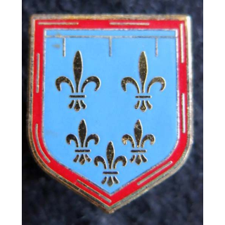 GENDARMERIE : Écu de la CCRG Centre Delsart Sens G. 2198 sans écrou