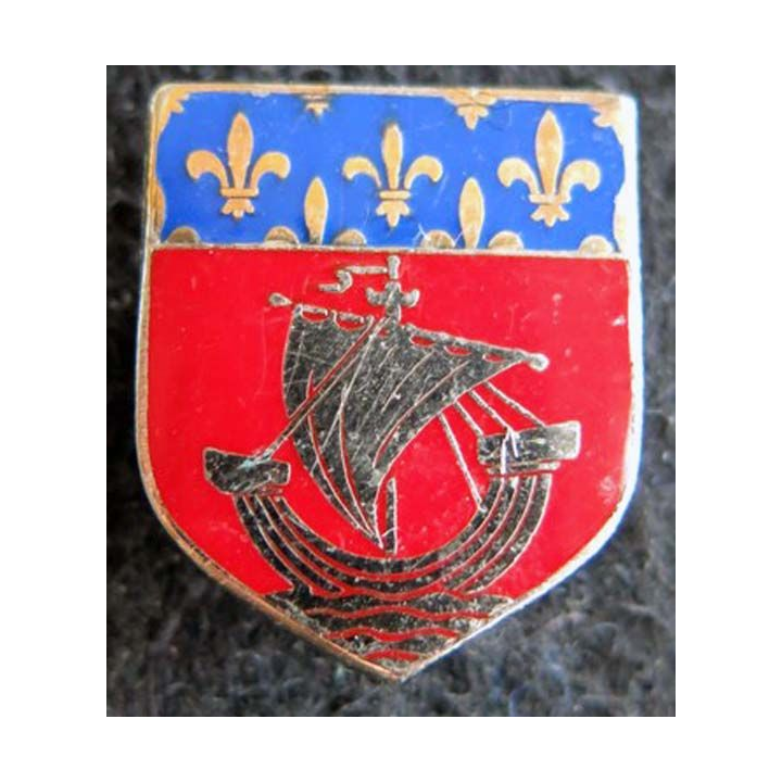 GENDARMERIE : Écu de la garde républicaine de Paris de fabrication Drago Noisiel sans écrou