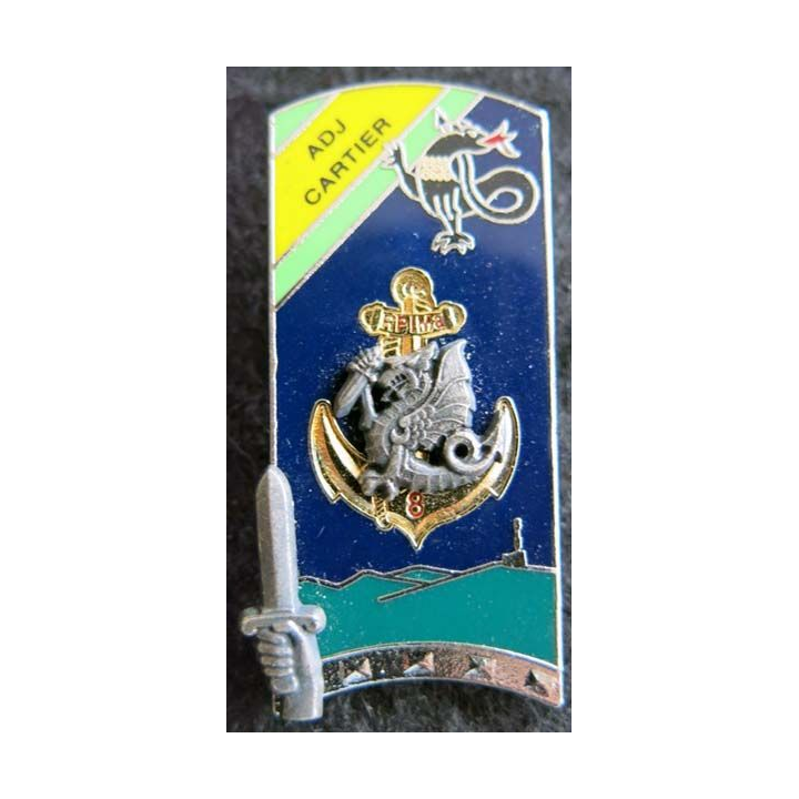 PROMOTION ENSOA : insigne de promotion Adj Cartier de fabrication Arthus Bertrand G. 4727