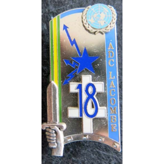 PROMOTION ENSOA : insigne de promotion Adc Lacombe de fabrication Balme Saumur G. 4305