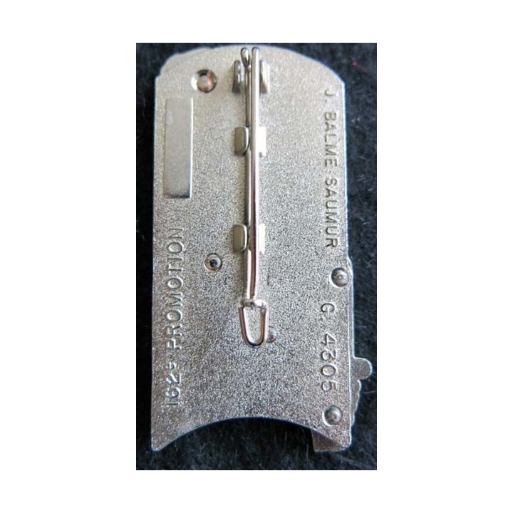 PROMOTION ENSOA : insigne de promotion Adc Lacombe de fabrication Balme Saumur G. 4305