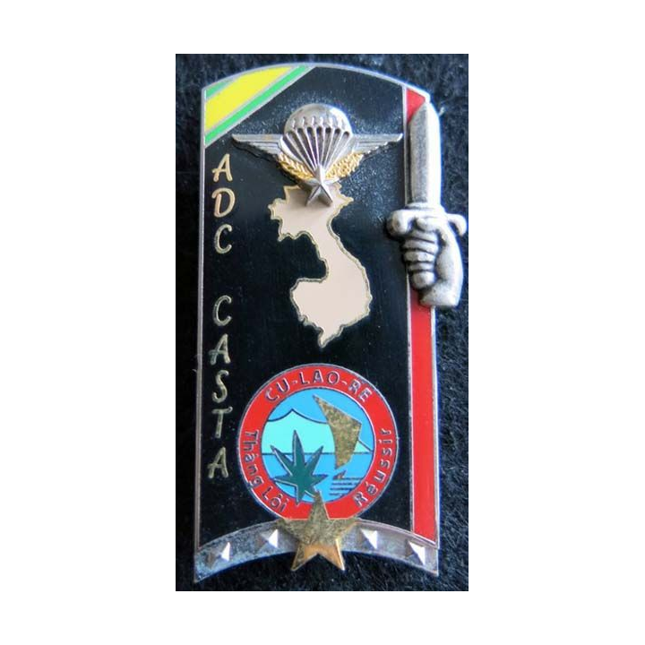 PROMOTION ENSOA : insigne de promotion Adc Casta de fabrication Arthus Bertrand G. 5160