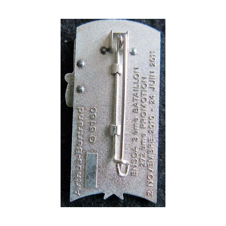 PROMOTION ENSOA : insigne de promotion Adc Casta de fabrication Arthus Bertrand G. 5160