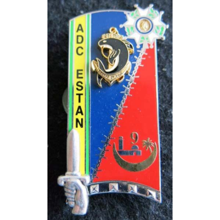 PROMOTION ENSOA : insigne de promotion Adc Estan de fabrication Arthus Bertrand G. 5141