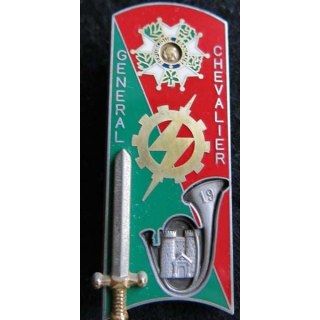 PROMOTION ENTSOA : insigne de promotion Gal Chevalier de fabrication Balme Saumur G. 3973