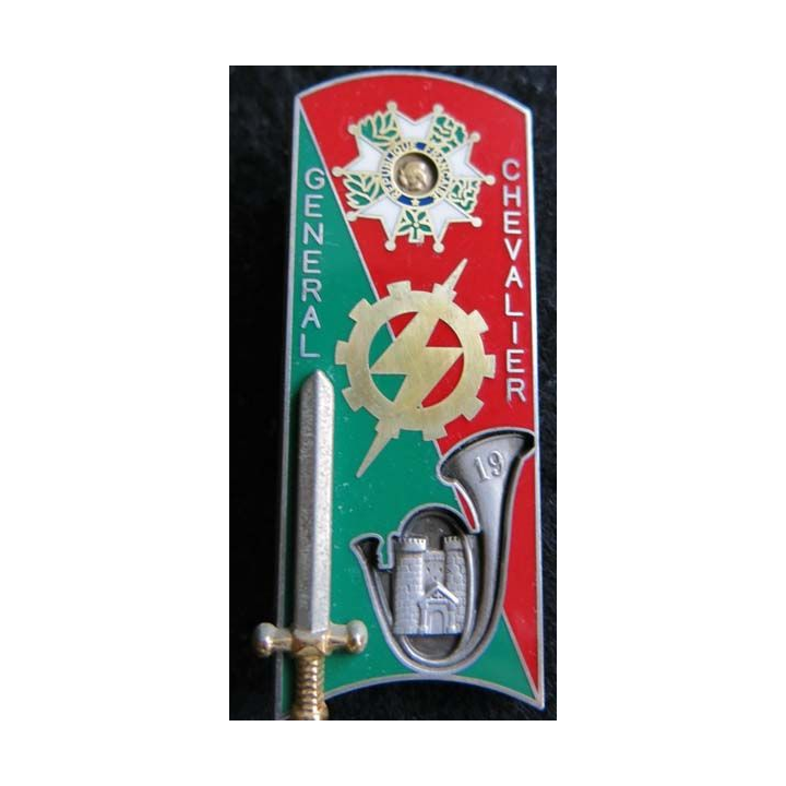 PROMOTION ENTSOA : insigne de promotion Gal Chevalier de fabrication Balme Saumur G. 3973
