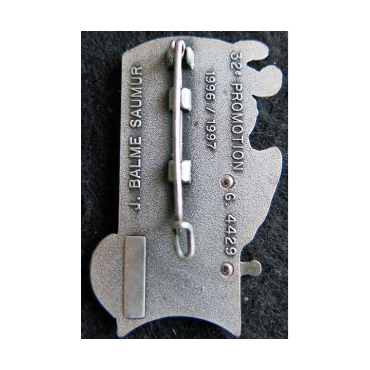 PROMOTION ENTSOA : insigne de promotion Mdl Mroczkowski de fabrication Balme Saumur G. 4429