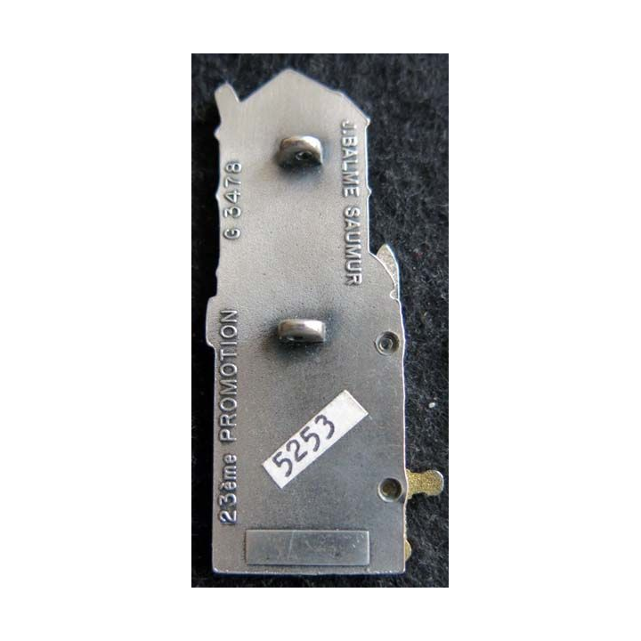 PROMOTION ENTSOA : insigne de promotion Ville d'Issoire de fabrication Balme Saumur G. 3478