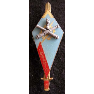 PROMOTION ENTSOA : insigne de promotion adjudant Cesario de fabrication Beraudy 63 Ambert