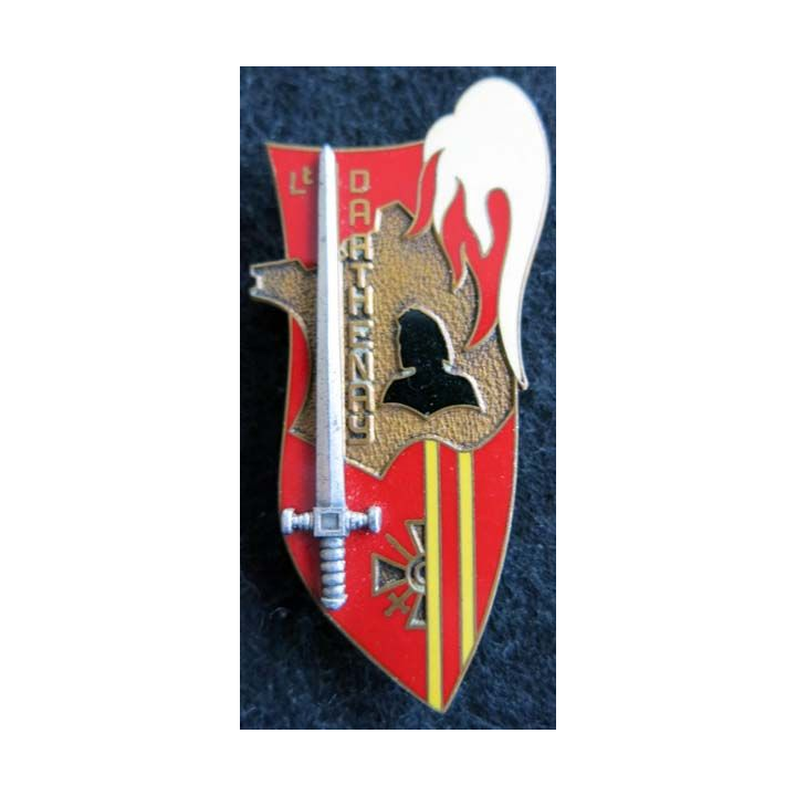 PROMOTION ST CYR : insigne métallique de la promotion lieutenant Darthenay  Arthus Bertrand Paris G. 2439