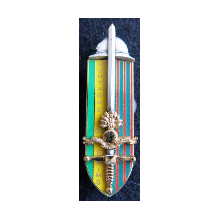 PROMOTION EOR : insigne métallique de la promotion Montagne de Reims  Arthus Bertrand Paris G. 4550