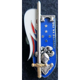 PROMOTION ST CYR : insigne métallique de la promotion Général Galbert Arthus Bertrand Paris G. 4840