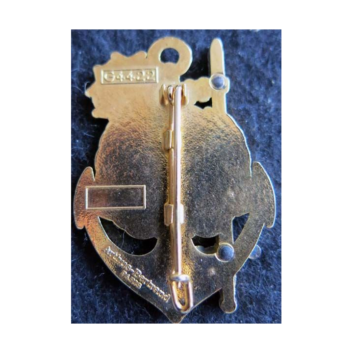 PROMOTION EOR : insigne métallique de la promotion Capitaine LLINARES  Arthus Bertrand Paris G. 4422