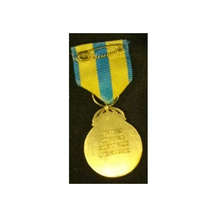 SUÈDE : MÉDAILLE ASSOCIATIVE DE L'ORCHESTRE SUÉDOIS 1950-1973