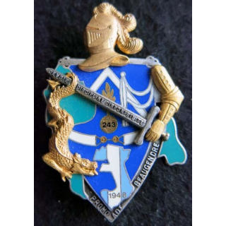 PROMOTION ESOGN : insigne métallique de la promotion Adjudant Beaugendre Fraisse Paris