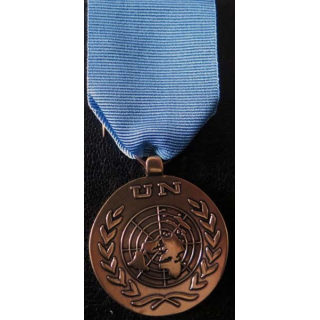 ONU : médaille de l'ONU UNHQ United Nations Head Quarters