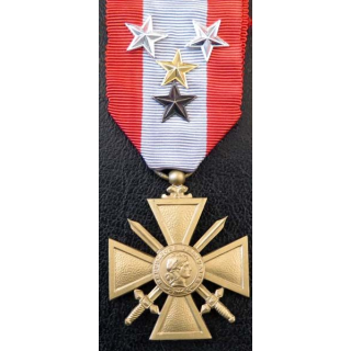 Croix de guerre des théâtres d'opérations extérieures en bronze TOE