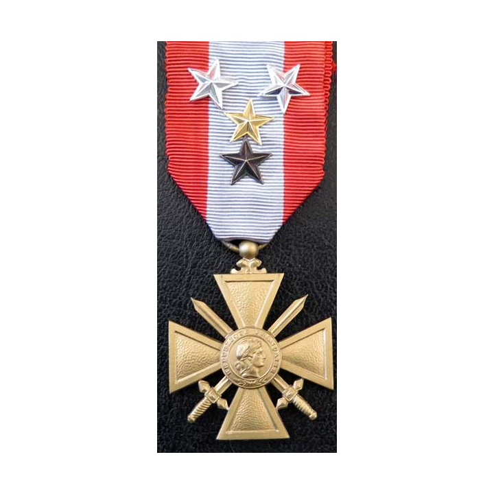 Croix de guerre des théâtres d'opérations extérieures en bronze TOE